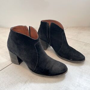 Frye ankle booties size 10
